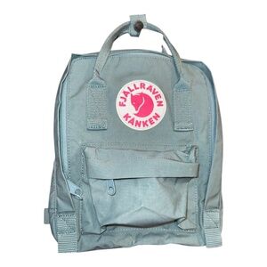 NWOT Fjallraven Kanken Mini Backpack Blue